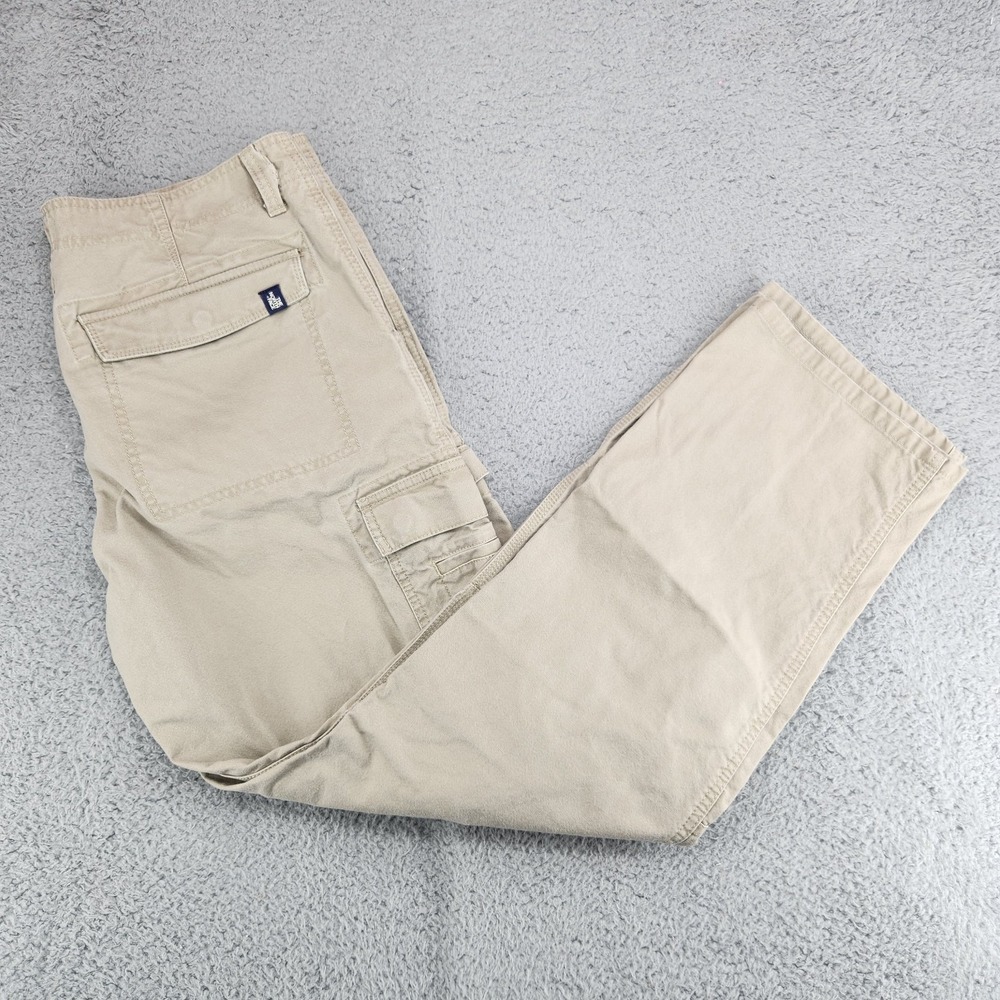 The North Face Men's Cargo Pants Size 38 (38×32) Khaki  Utility Hiking Baggy Y2K